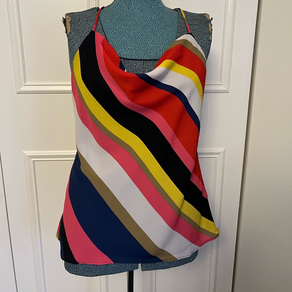 Socialite tank top in multi colors